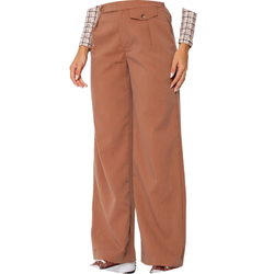 14 calca feminina wide leg chumbo