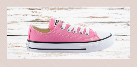 converse all star infantil rosa