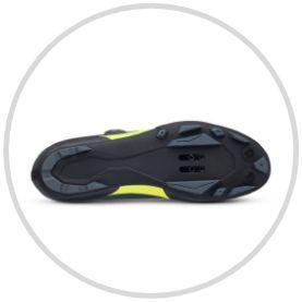 sapatilha mtb fiizik x5 terra cinza sola