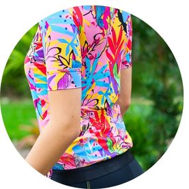 camisa feminina foliage detal2