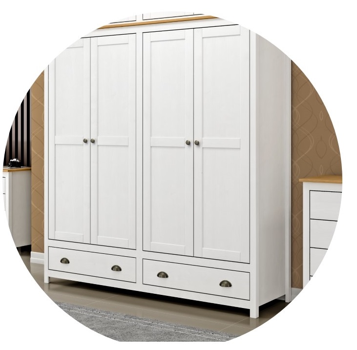 guarda roupa 4 portas ambiente