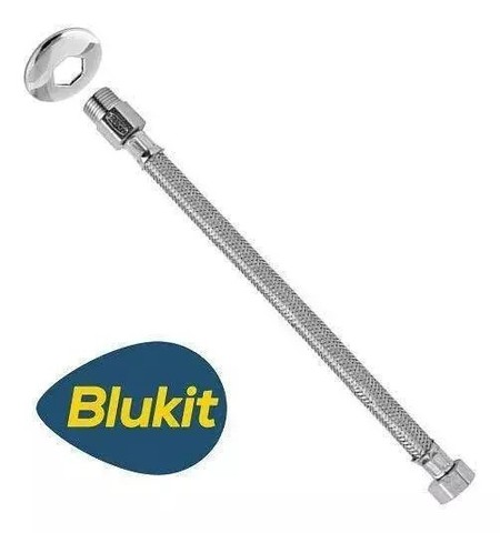 Engate Mangueira Flex Vel Tran Ado A O Inox Cm Blukit