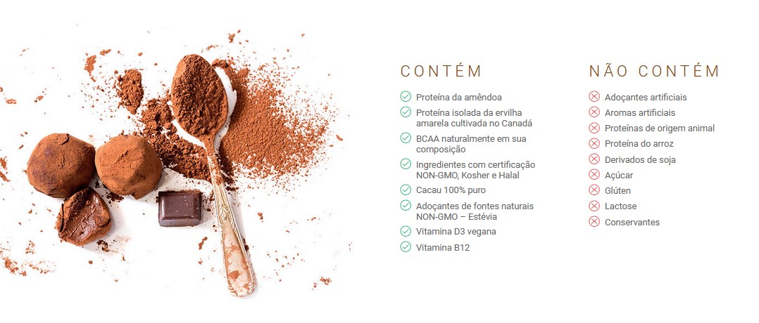 veggie protein cacao essential nutrition banner nossa forma