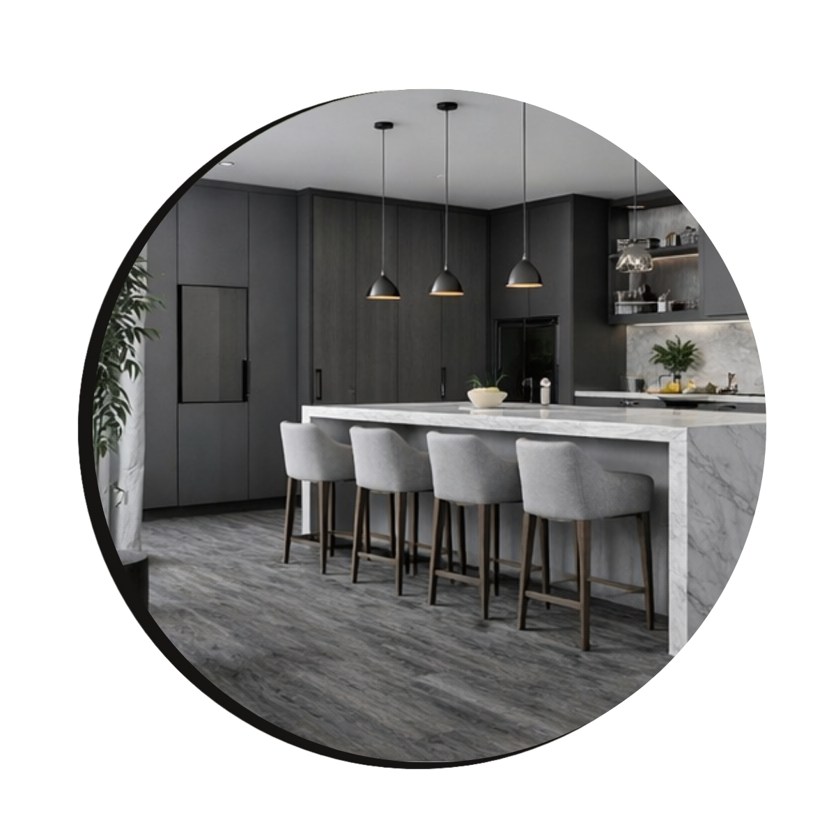 Sistema clicado Piso Vin&iacute;lico SPC