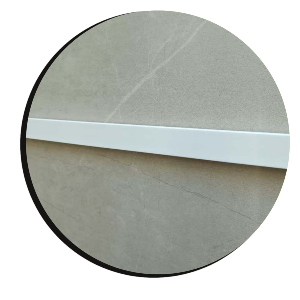 Rodameio 30003 Poliestireno 3cmx200cm Arquitech | Rodapé Shop
