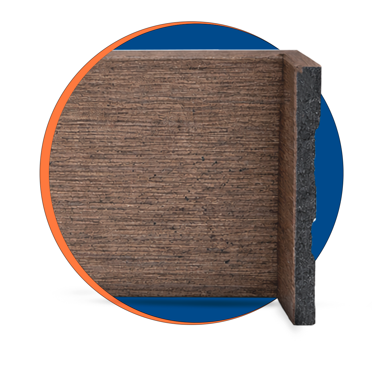 rodape alto relevo poliestireno liso 10x1x200 nogueira 10cm