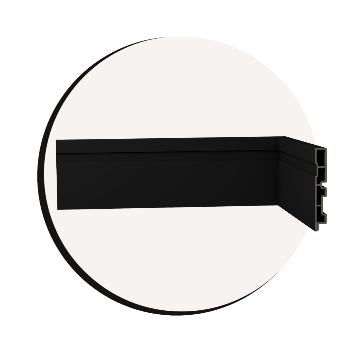 rodap&eacute; r3 frisado laca preto super wpc linha black