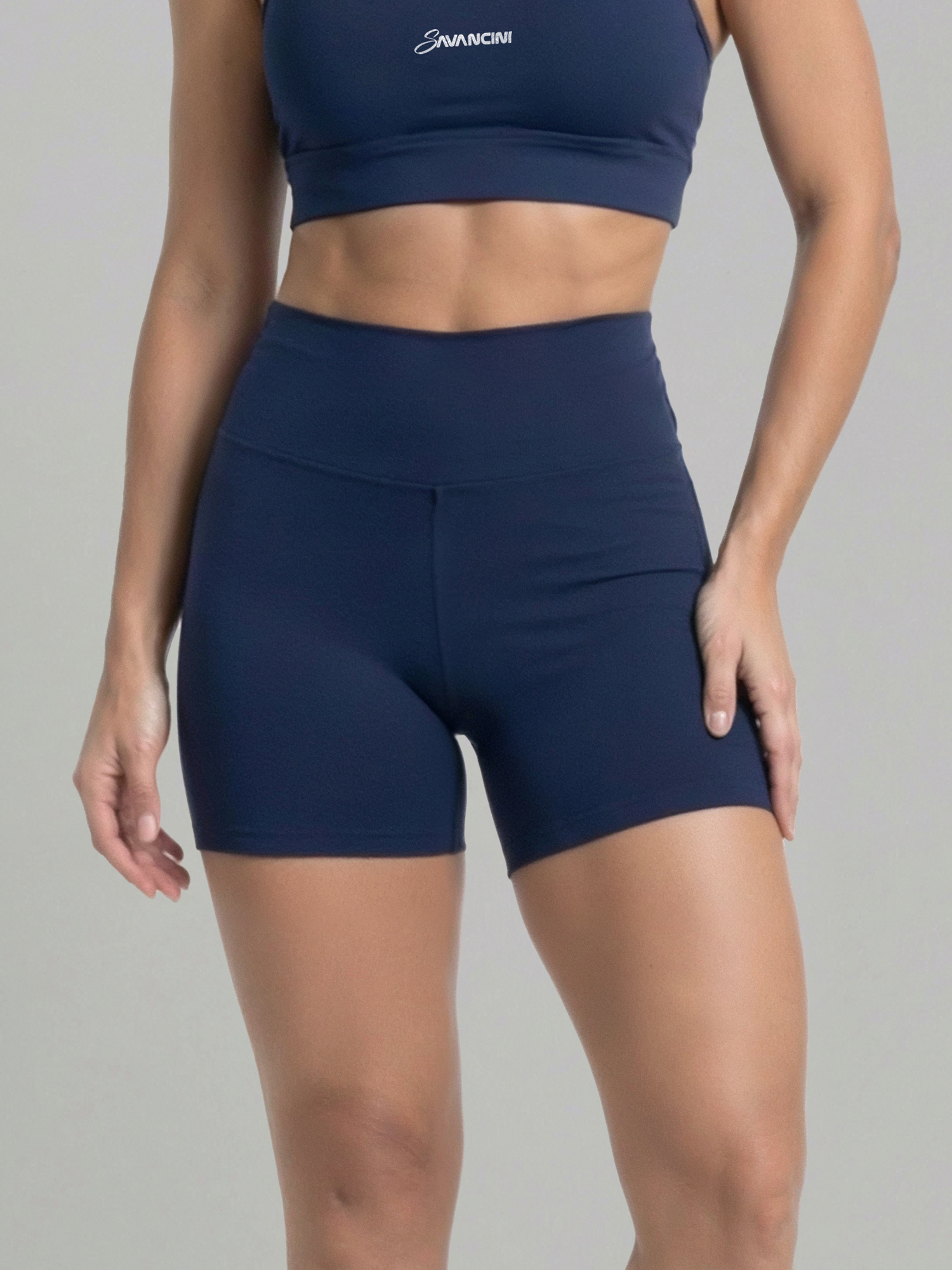 conjunto marinho short short