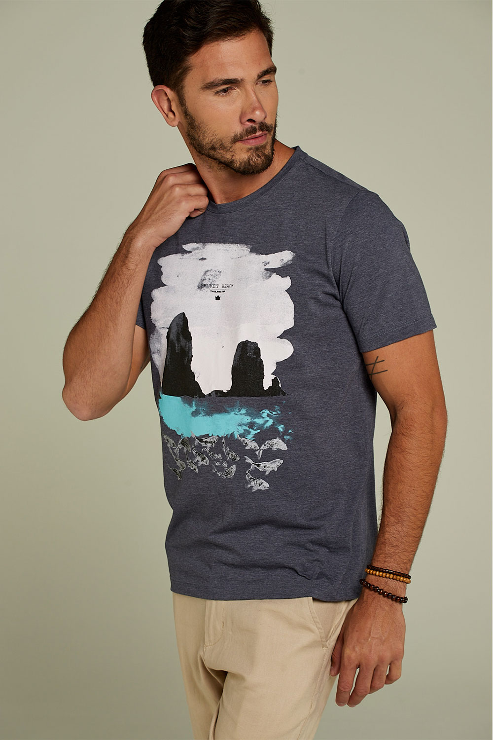 camiseta masculina estampa praias da tailandia marinho se0301188 az0001 3